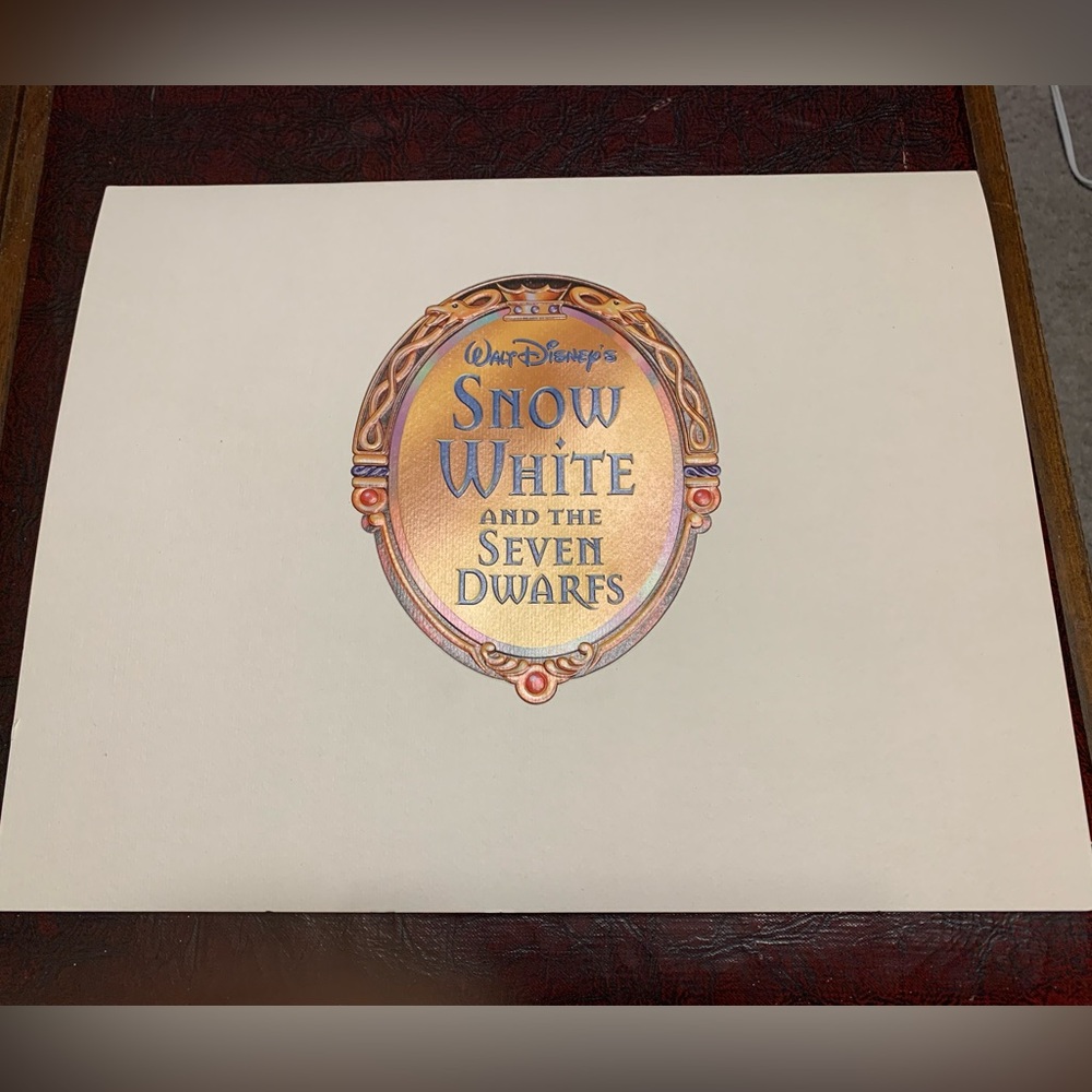 Disney Exclusive Lithograph Portfolio 2001